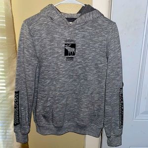 Grey Abercrombie Hoodie